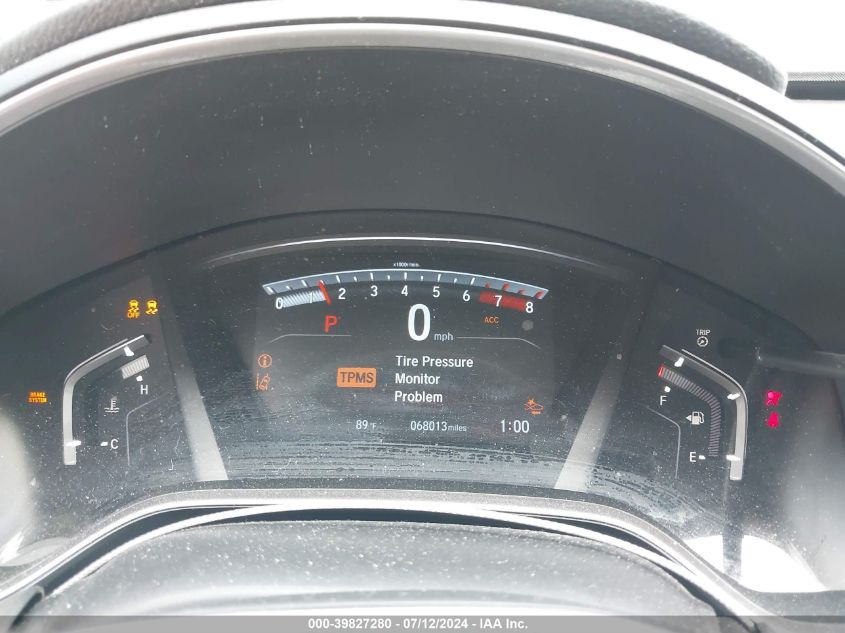 2020 Honda Cr-V 2Wd Ex VIN: 5J6RW1H54LA003780 Lot: 39827280