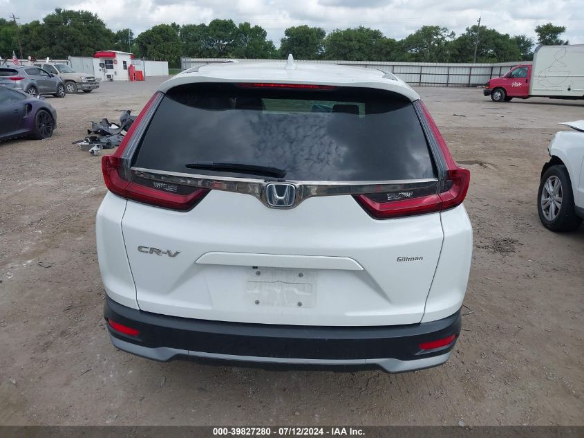 2020 Honda Cr-V 2Wd Ex VIN: 5J6RW1H54LA003780 Lot: 39827280