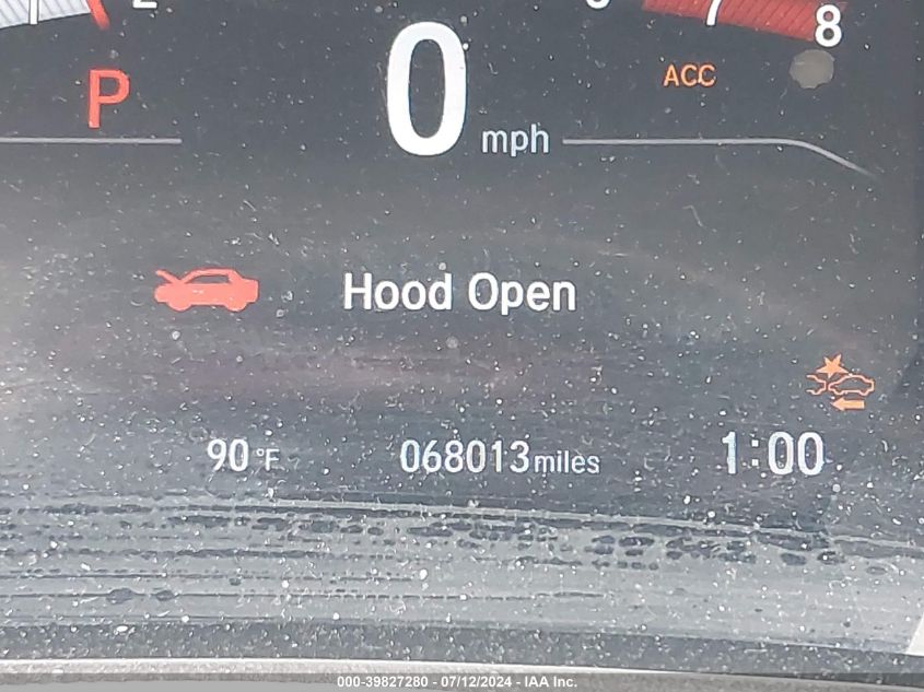 2020 Honda Cr-V 2Wd Ex VIN: 5J6RW1H54LA003780 Lot: 39827280