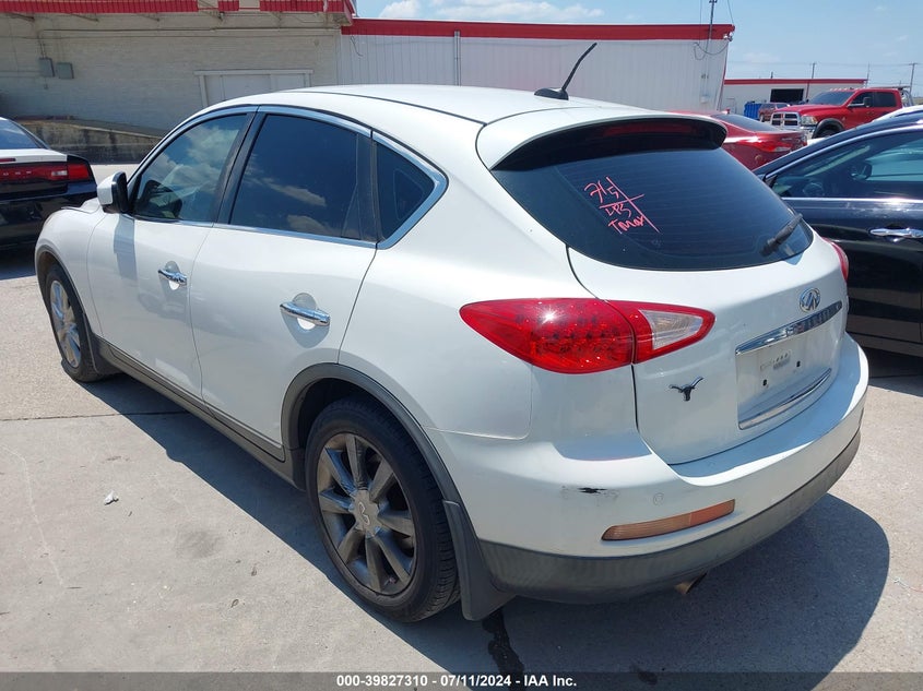 2008 Infiniti Ex35 Journey VIN: JNKAJ09E18M302500 Lot: 39827310