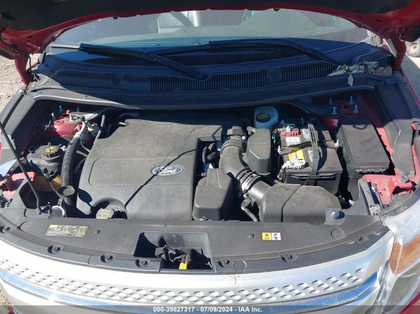 2012 Ford Explorer Xlt VIN: 1FMHK8D83CGA68828 Lot: 39827317