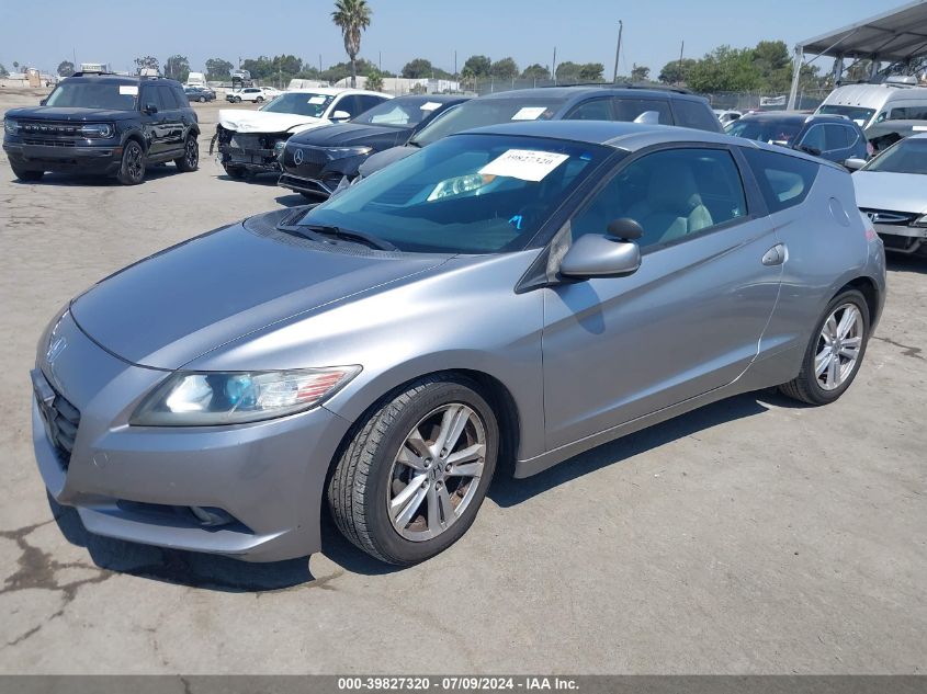 2011 Honda Cr-Z Ex VIN: JHMZF1D62BS002817 Lot: 39827320