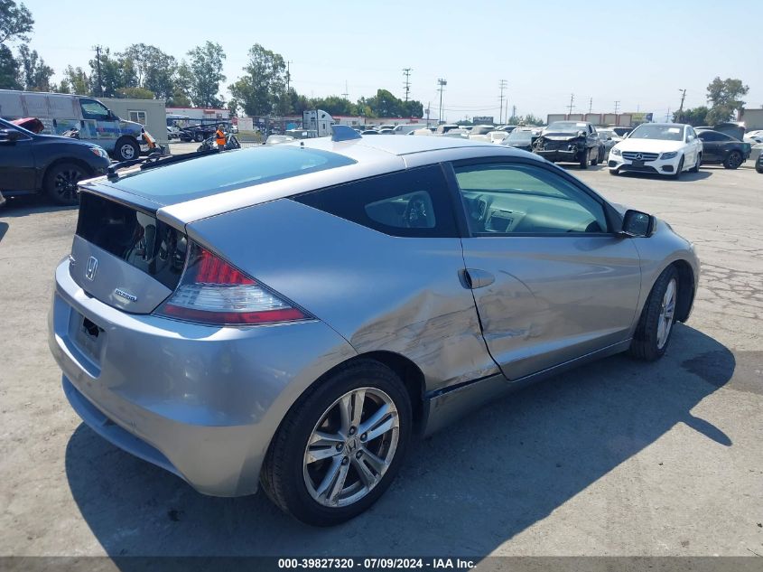 2011 Honda Cr-Z Ex VIN: JHMZF1D62BS002817 Lot: 39827320