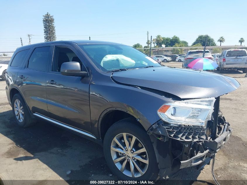 2018 Dodge Durango Sxt Awd VIN: 1C4RDJAG2JC359749 Lot: 39827322