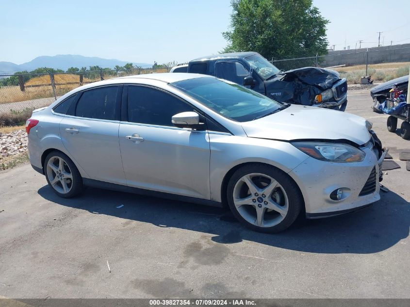 2014 Ford Focus Titanium VIN: 1FADP3J23EL321623 Lot: 39827354