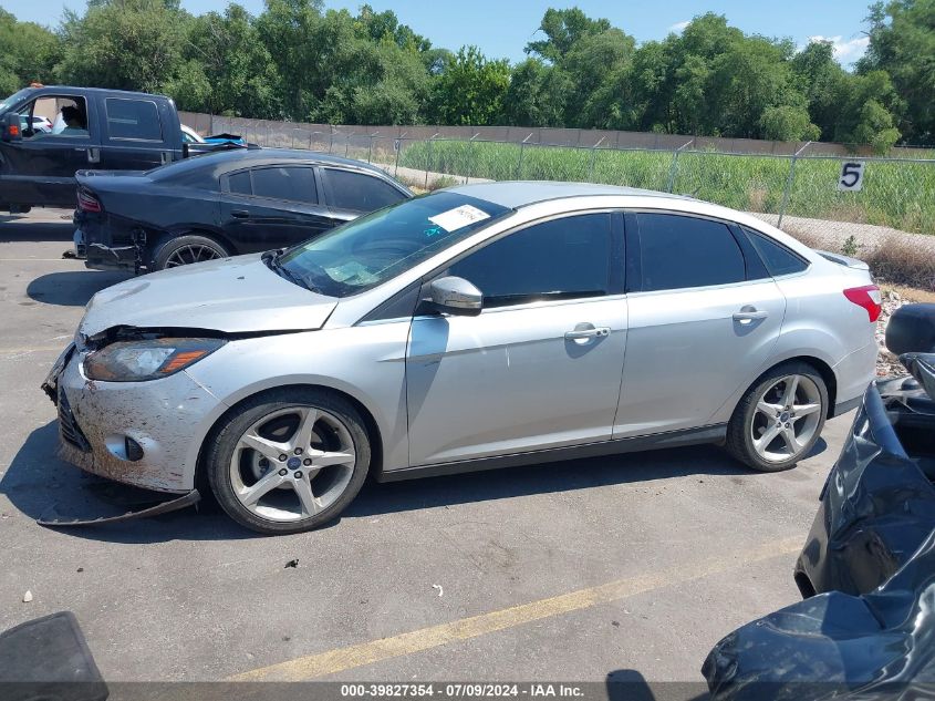 2014 Ford Focus Titanium VIN: 1FADP3J23EL321623 Lot: 39827354