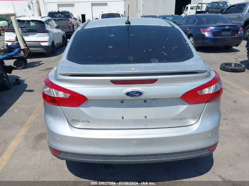 2014 Ford Focus Titanium VIN: 1FADP3J23EL321623 Lot: 39827354