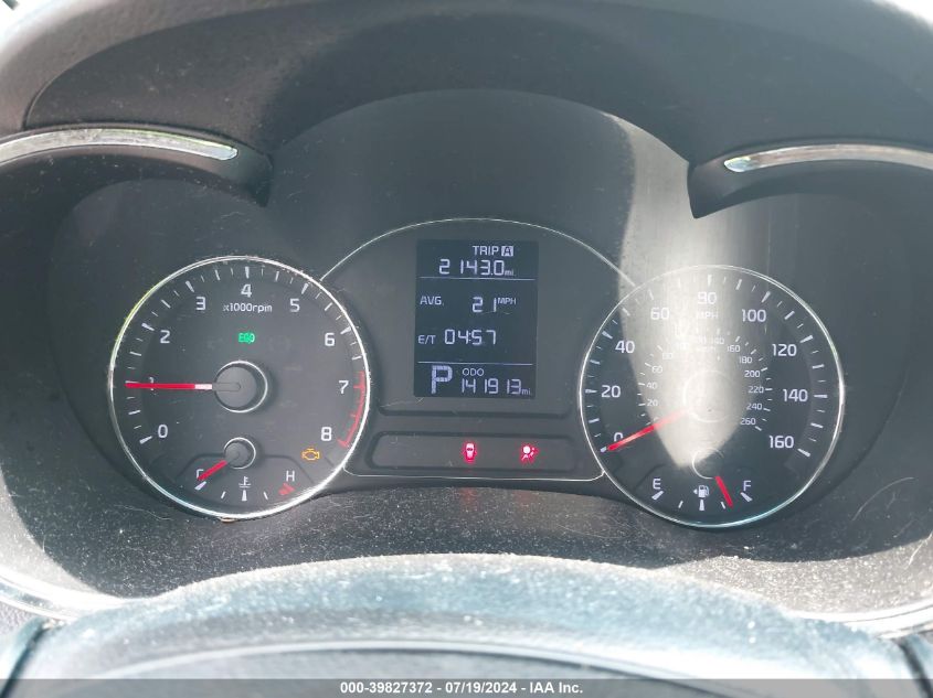 2014 Kia Forte Lx VIN: KNAFK4A67E5171950 Lot: 39827372