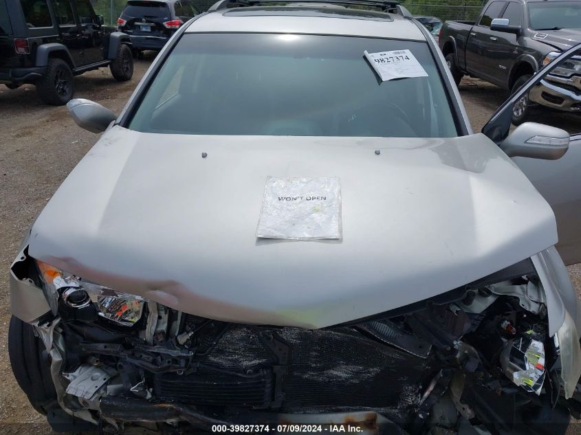 2010 Acura Mdx Technology VIN: 2HNYD2H47AH522822 Lot: 39827374