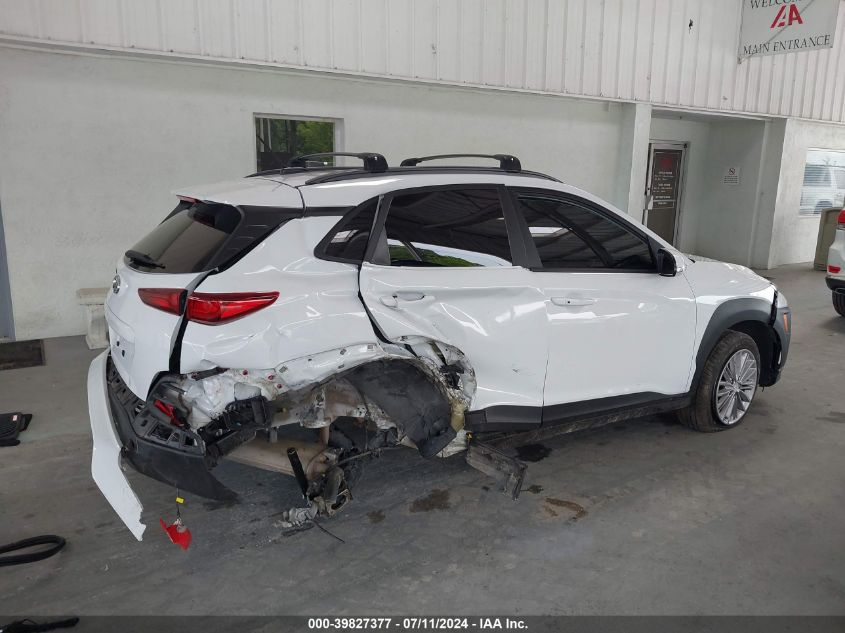 2021 Hyundai Kona Sel VIN: KM8K22AAXMU614831 Lot: 39827377