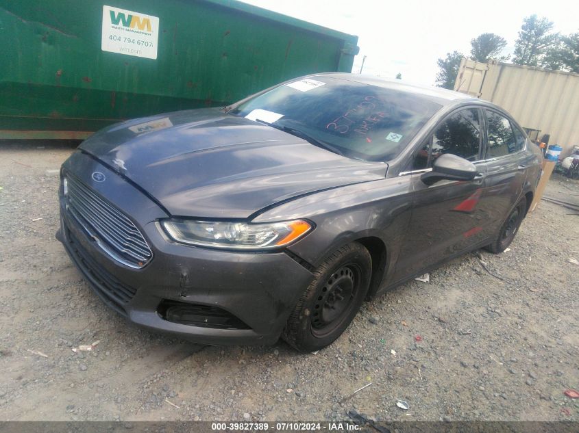 2014 Ford Fusion S VIN: 1FA6P0G73E5377429 Lot: 40721732