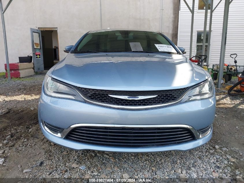 2015 CHRYSLER 200 LIMITED - 1C3CCCAB1FN710076