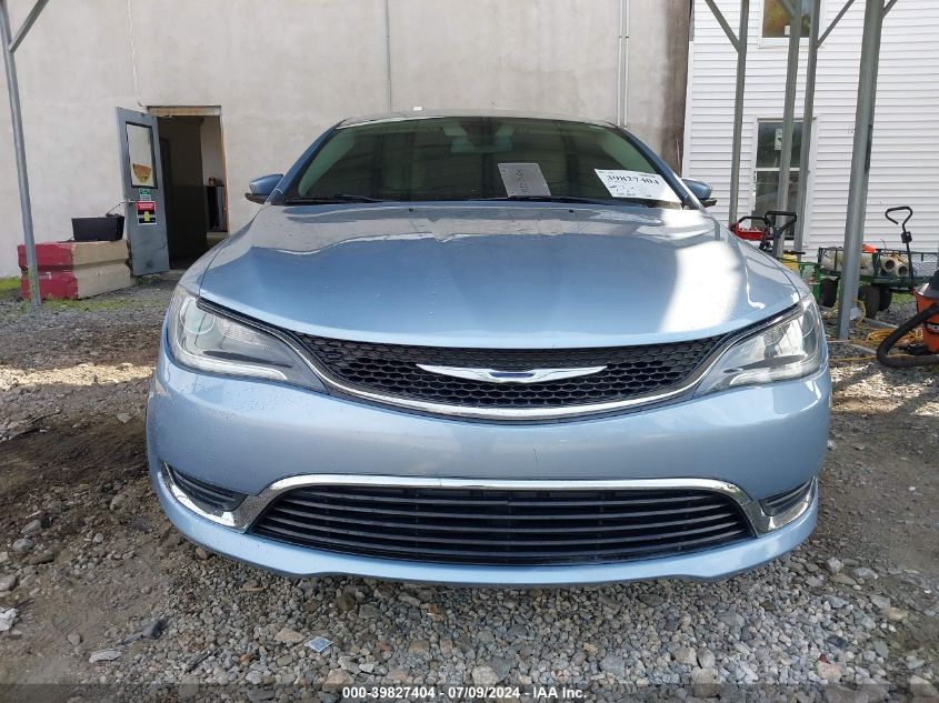 2015 Chrysler 200 Limited VIN: 1C3CCCAB1FN710076 Lot: 39827404