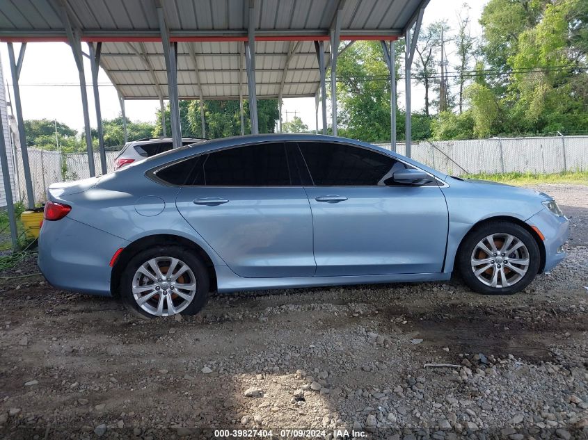 2015 CHRYSLER 200 LIMITED - 1C3CCCAB1FN710076