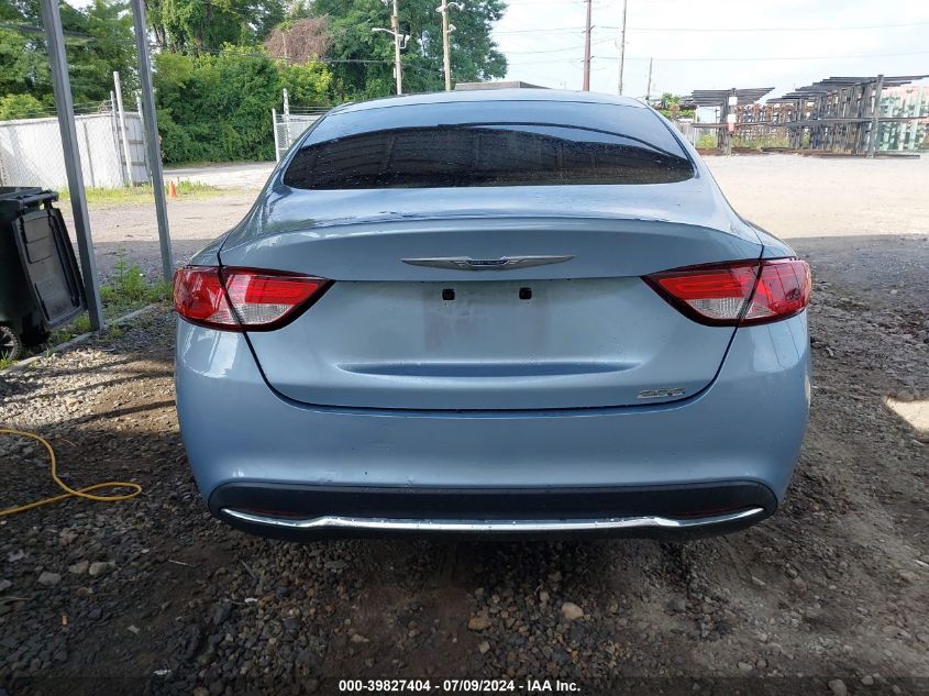 2015 CHRYSLER 200 LIMITED - 1C3CCCAB1FN710076