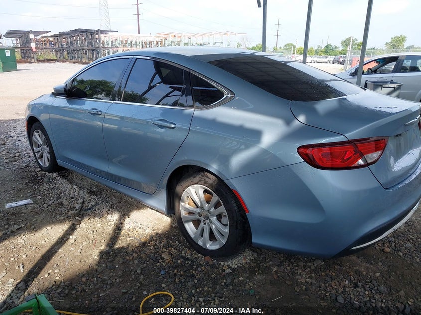 2015 CHRYSLER 200 LIMITED - 1C3CCCAB1FN710076