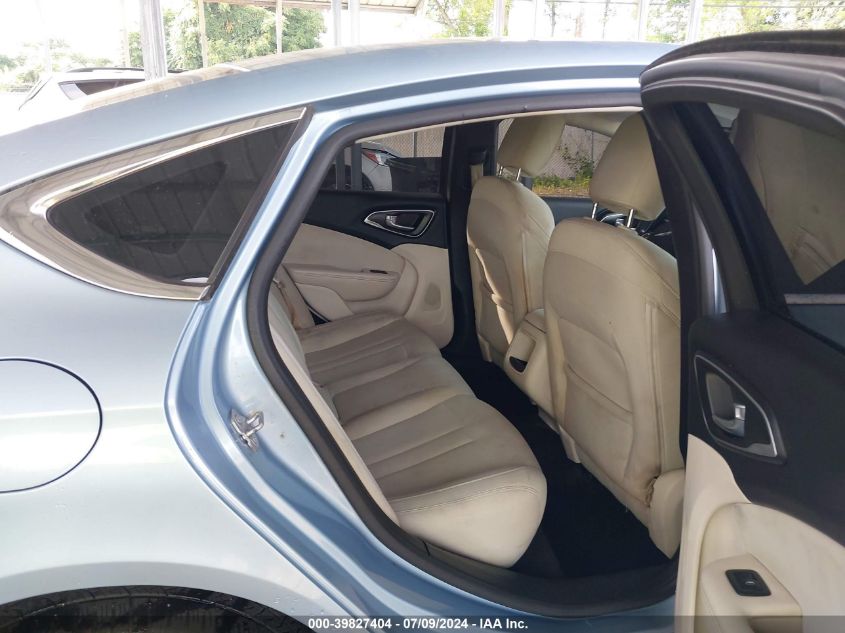 2015 CHRYSLER 200 LIMITED - 1C3CCCAB1FN710076