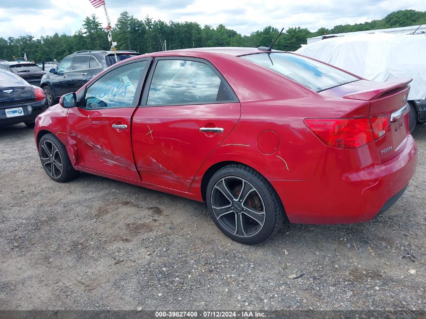 2013 Kia Forte Sx VIN: KNAFW4A31D5666220 Lot: 39827408