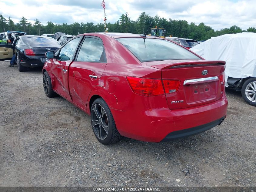 2013 Kia Forte Sx VIN: KNAFW4A31D5666220 Lot: 39827408