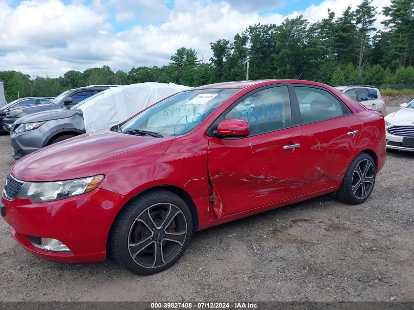 2013 Kia Forte Sx VIN: KNAFW4A31D5666220 Lot: 39827408