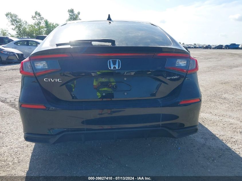 2022 Honda Civic Sport VIN: 19XFL2H86NE004818 Lot: 39827410