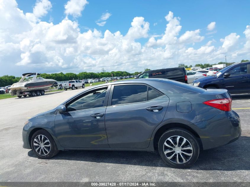 2019 Toyota Corolla Le VIN: 5YFBURHE1KP938602 Lot: 39827428