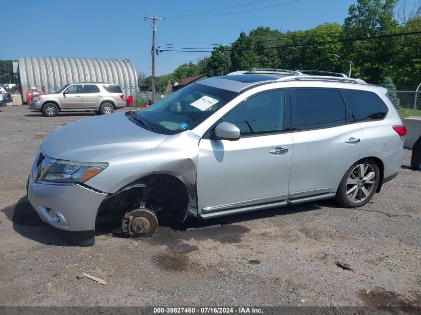 2014 Nissan Pathfinder Platinum VIN: 5N1AR2MM0EC655005 Lot: 39827460