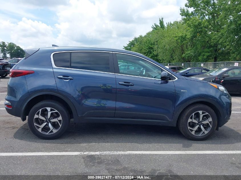 2020 Kia Sportage Lx VIN: KNDPMCAC2L7787509 Lot: 39827477