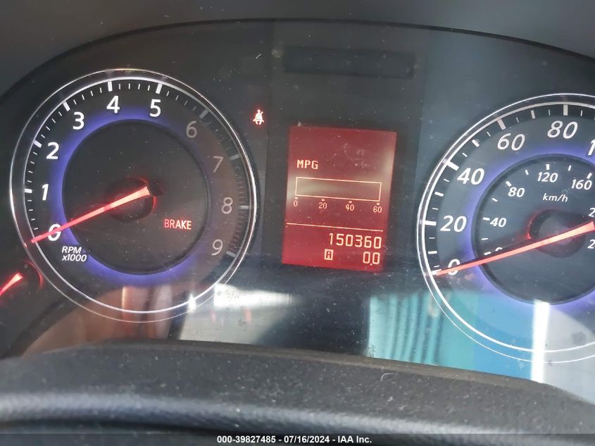 2009 Infiniti G37 Journey VIN: JNKCV61E99M302306 Lot: 39827485