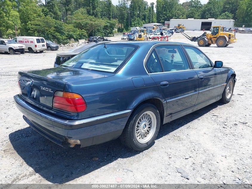 1996 BMW 740 Il VIN: WBAGJ8323TDL39420 Lot: 39827487