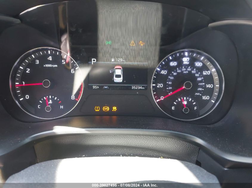 2022 Kia Forte Lxs VIN: 3KPF24AD0NE498096 Lot: 39827495