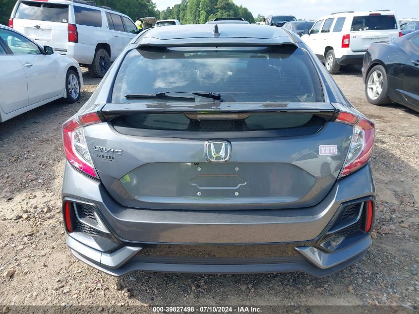 2020 Honda Civic Ex VIN: SHHFK7H66LU402874 Lot: 39827498