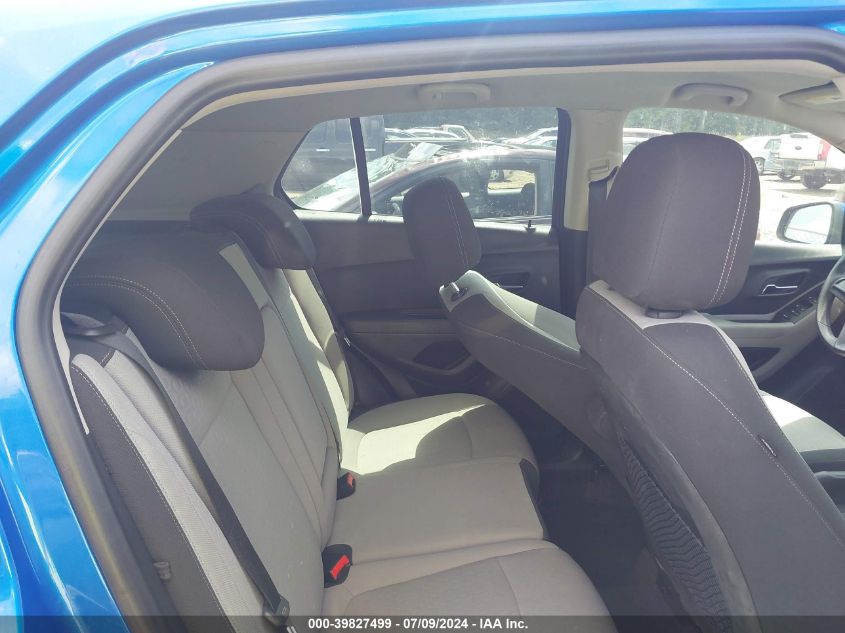 2015 Chevrolet Trax 1Ls VIN: KL7CJPSB1FB116982 Lot: 39827499