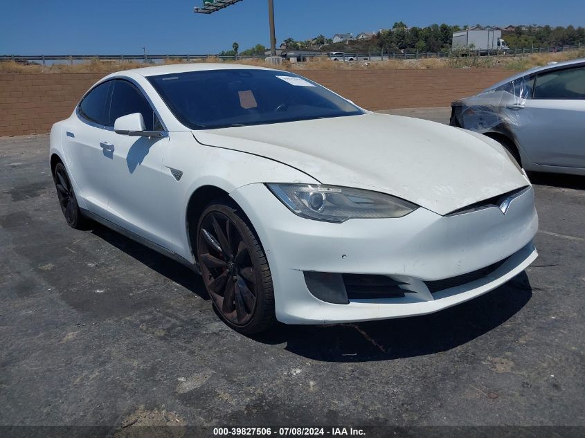 2014 Tesla Model S P85 VIN: 5YJSA1H17EFP61707 Lot: 39827506