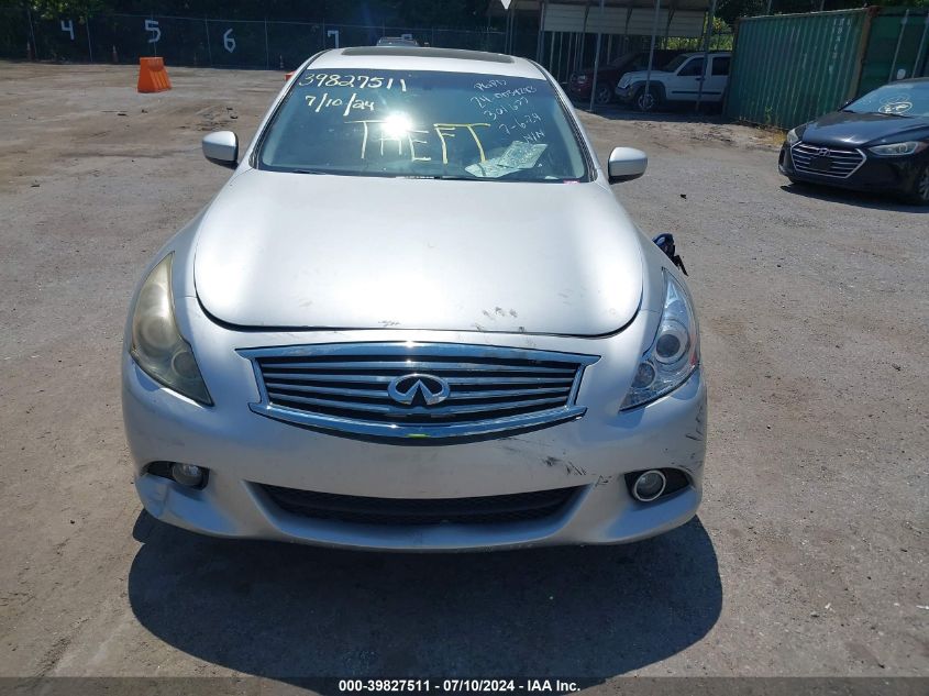 2013 Infiniti G37 Journey/Sport VIN: JN1CV6AP8DM301677 Lot: 39827511