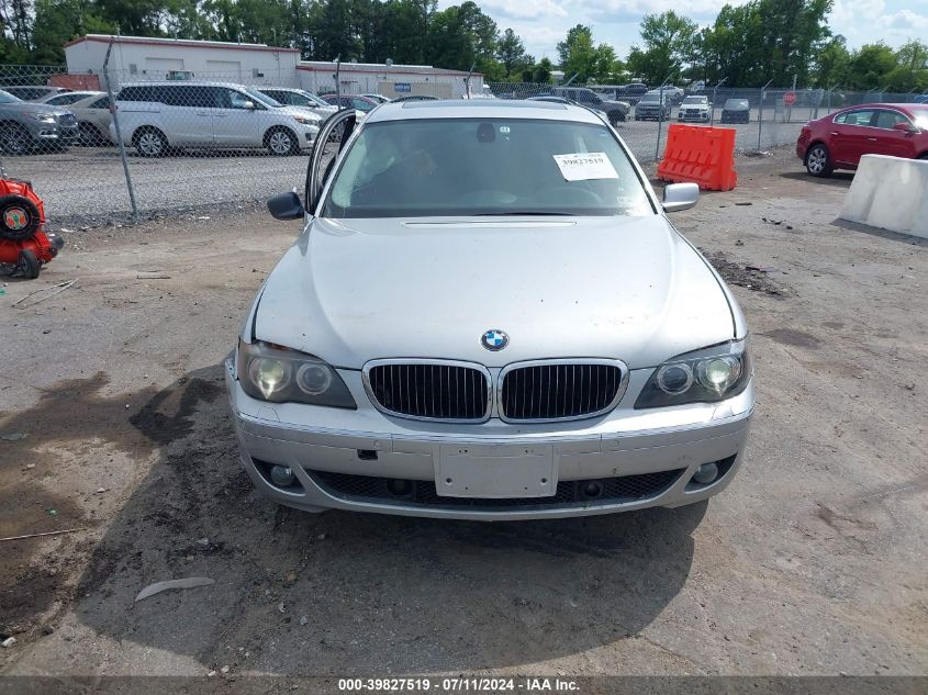 2008 BMW 750Li VIN: WBAHN835X8DT82324 Lot: 39827519