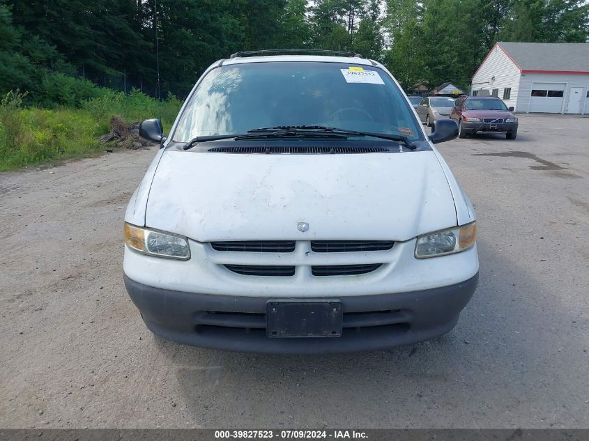 1998 Dodge Grand Caravan Se VIN: 2B4GP44G6WR542837 Lot: 39827523