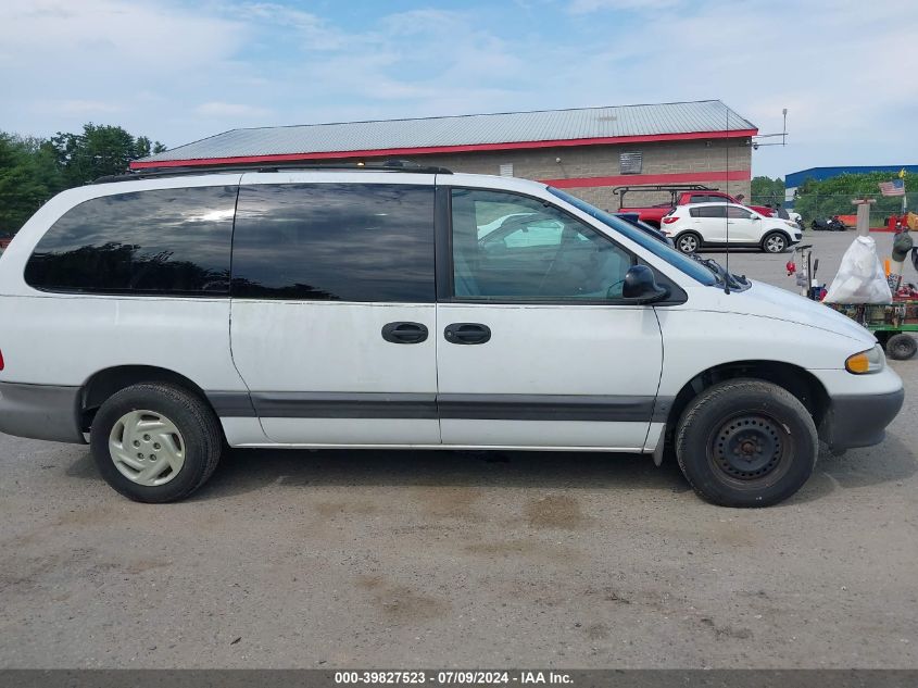 1998 Dodge Grand Caravan Se VIN: 2B4GP44G6WR542837 Lot: 39827523