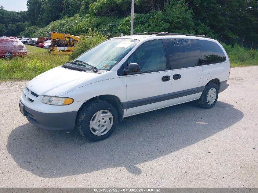 1998 Dodge Grand Caravan Se VIN: 2B4GP44G6WR542837 Lot: 39827523