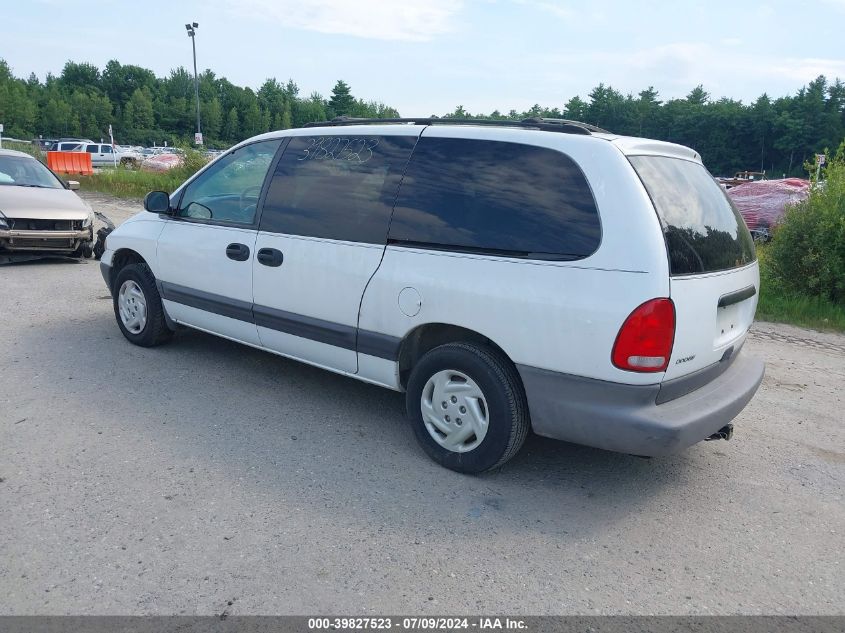 1998 Dodge Grand Caravan Se VIN: 2B4GP44G6WR542837 Lot: 39827523