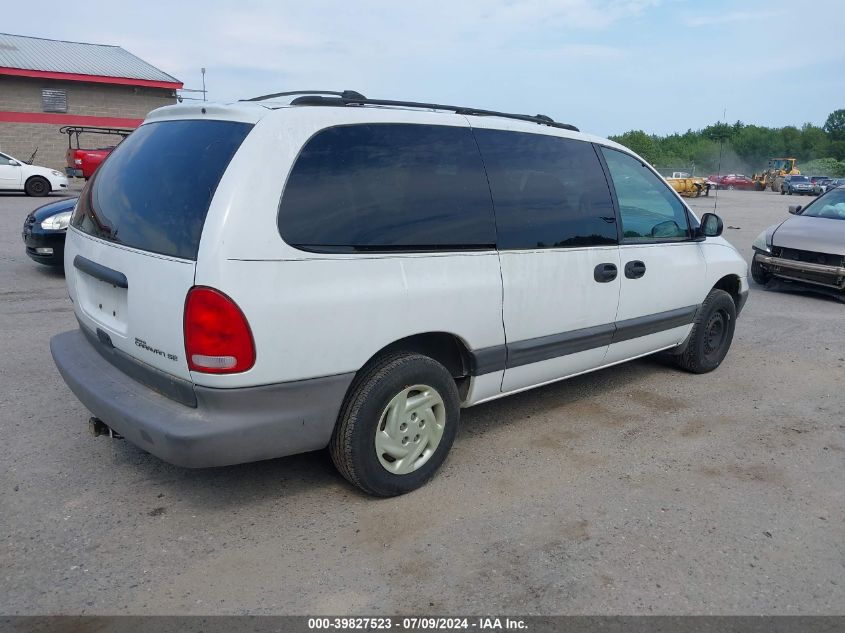 1998 Dodge Grand Caravan Se VIN: 2B4GP44G6WR542837 Lot: 39827523