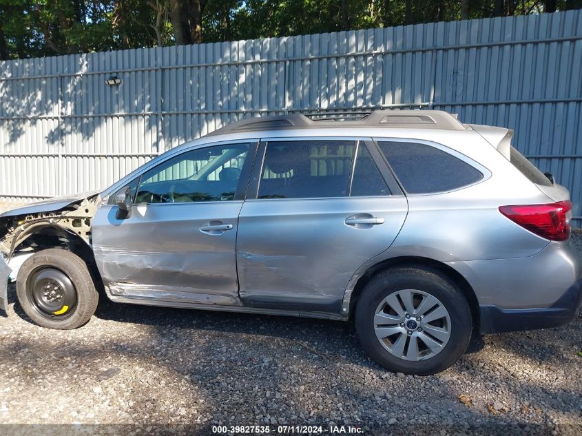 2018 Subaru Outback 2.5I Premium VIN: 4S4BSAHC5J3279383 Lot: 39827535