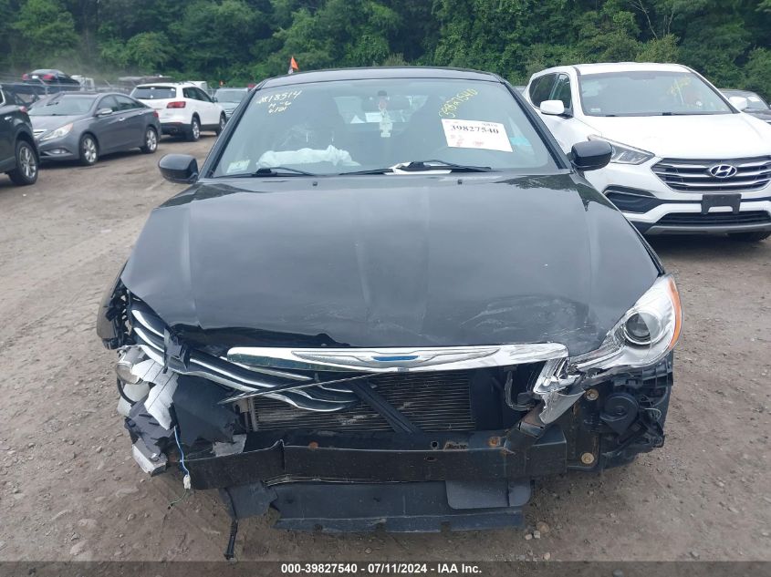 2012 Chrysler 200 Lx VIN: 1C3CCBAB5CN117343 Lot: 39827540