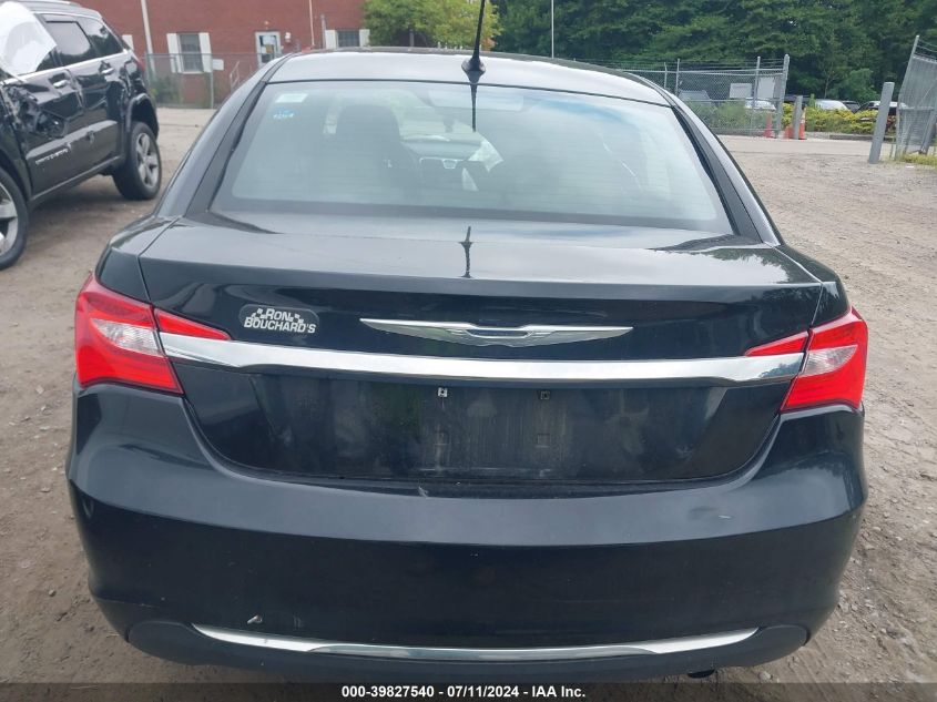 2012 Chrysler 200 Lx VIN: 1C3CCBAB5CN117343 Lot: 39827540