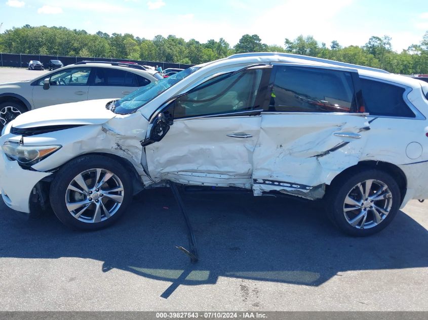 2013 INFINITI JX35 - 5N1AL0MN1DC350934