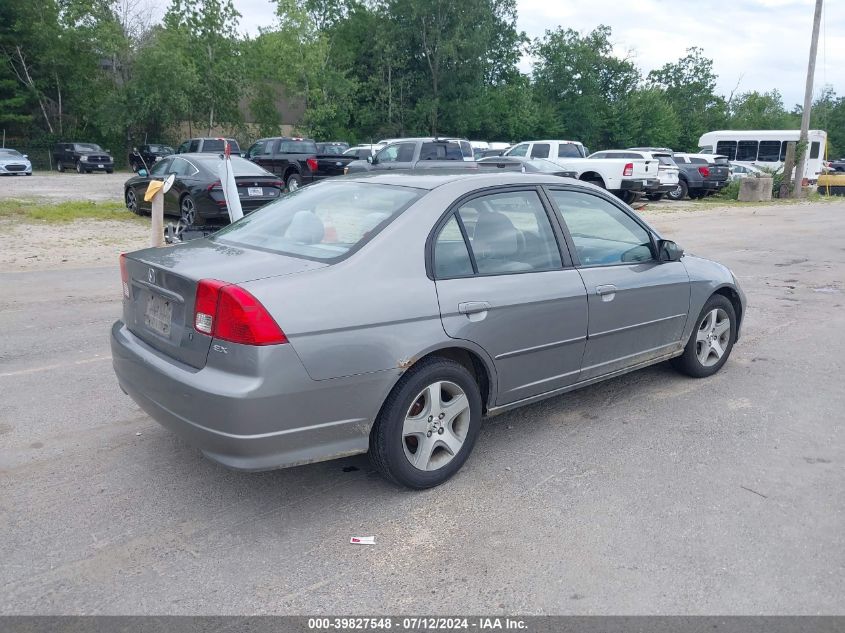 2HGES26755H601523 | 2005 HONDA CIVIC