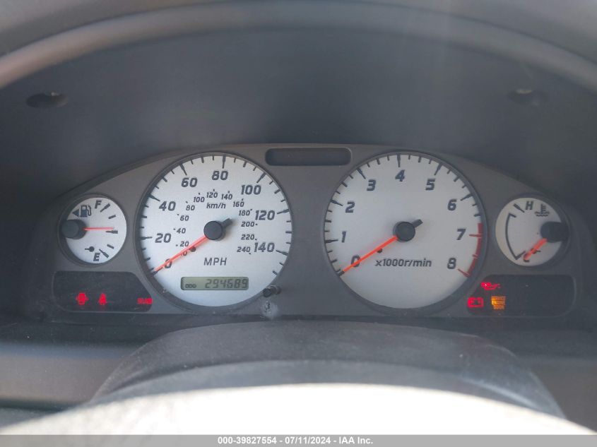 2001 Nissan Sentra Se VIN: 3N1BB51D81L123022 Lot: 39827554