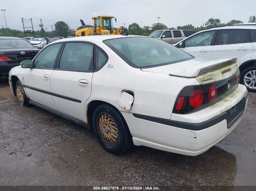 2G1WF52E159126548 | 2005 CHEVROLET IMPALA