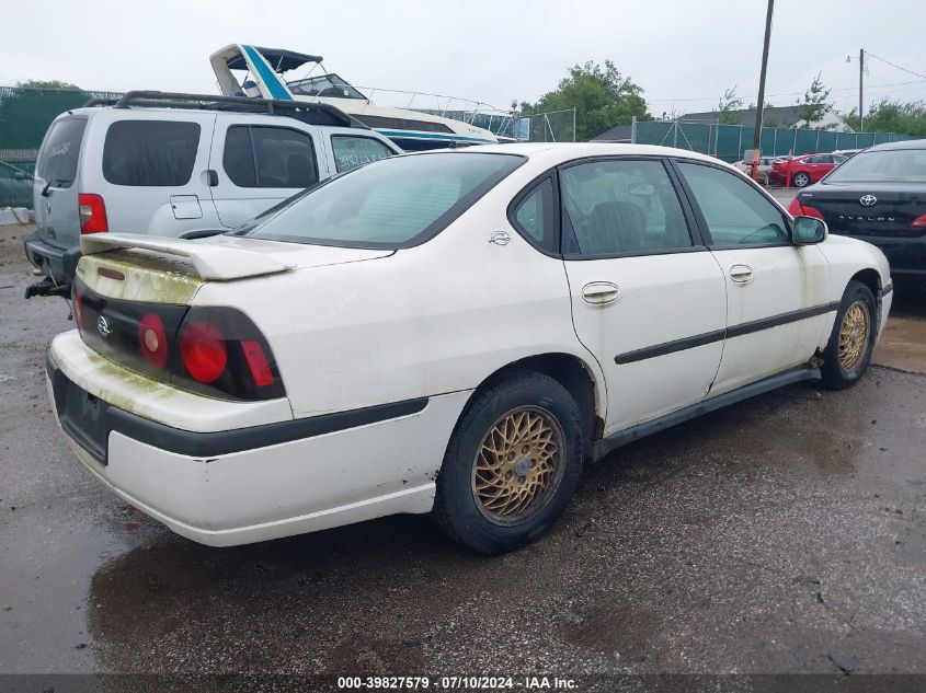 2G1WF52E159126548 | 2005 CHEVROLET IMPALA