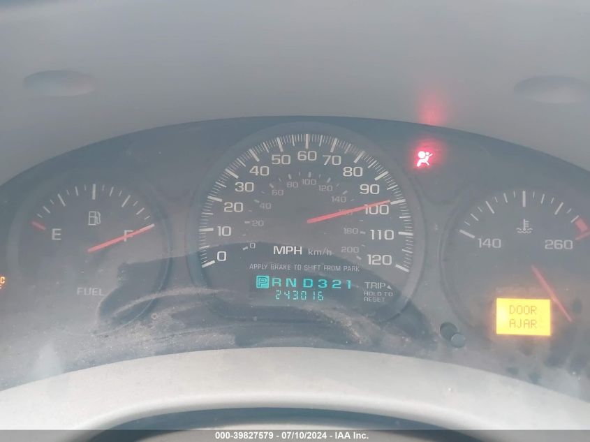 2G1WF52E159126548 | 2005 CHEVROLET IMPALA